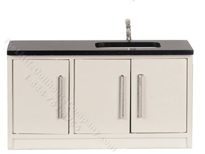 (image for) Miniature Kitchen Sink with Black Counter