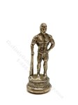 (image for) Miniature Greek Statuette for Dollhouses - Silver