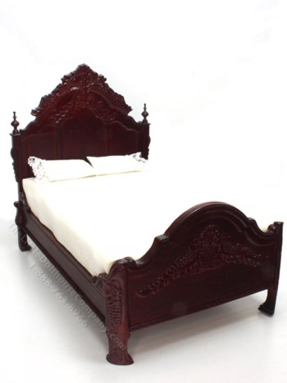 (image for) Mahogany Hyde Park Victorian Bed
