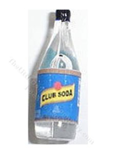 (image for) Miniature Bottle of Club Soda