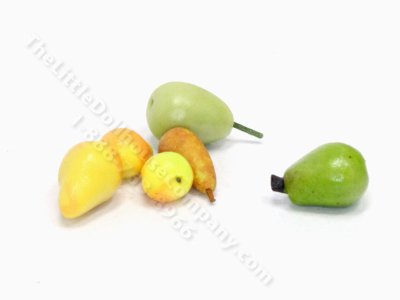 (image for) Miniature Pears for Dollhouses (1pc)