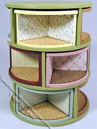 (image for) Circular Display Kit for 1/144" Scale Wedge Roombox
