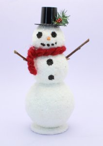 (image for) Miniature Snowman - 5-1/4" Tall