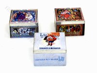 (image for) Miniature Fancy Square Cookie Tin for your Dollhouse (1/pk)