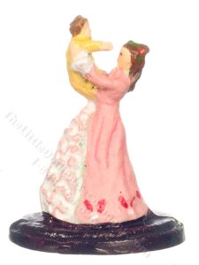 (image for) Miniature "Mother and Child" Figurine for Dollhouses