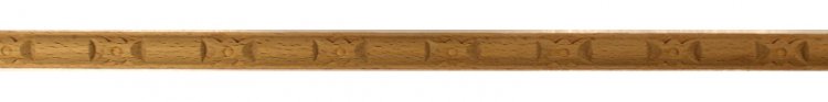 (image for) Milled Bead and Reel Pattern #1 Wood Strips