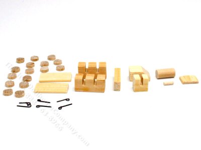 (image for) Miniature Toy Train Kit for Dollhouses