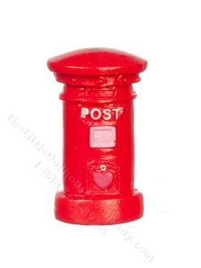 (image for) Miniature British Mailbox for Dollhouses