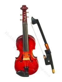 (image for) Miniature Violin for Dollhouses