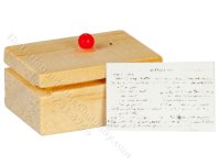 (image for) Miniature Recipe Box for Dollhouses