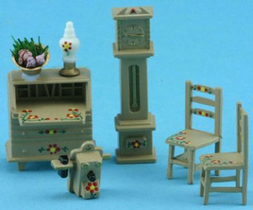 (image for) 1/4" Oak Den Set