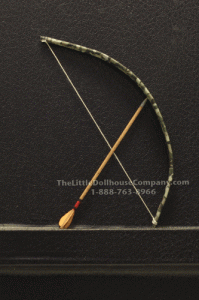 (image for) Dollhouse Miniature Bow and Arrow by Amy Robinson