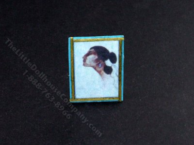 (image for) Miniature Silhouette Portrait for Dollhouses