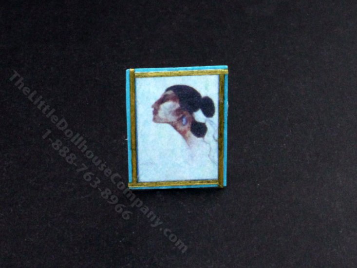 (image for) Miniature Silhouette Portrait for Dollhouses