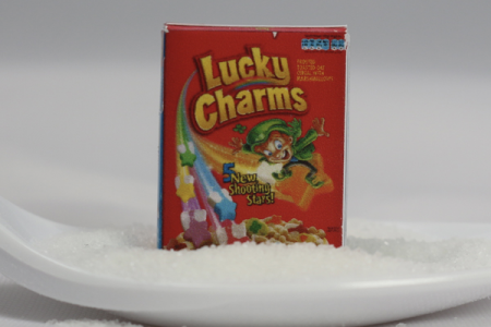 (image for) Dollhouse Miniature Box of Lucky Charms