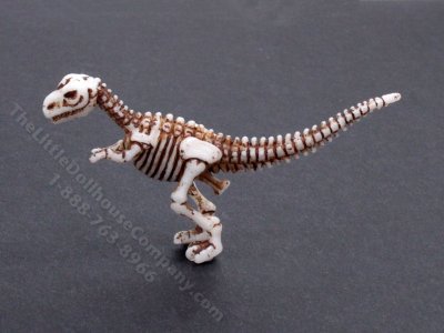 (image for) Miniature T-Rex Bones for Dollhouses