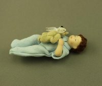 (image for) Charlie Baby Doll With Bear by Patsy Thomas