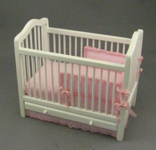 (image for) Crib with Bedding by Janet