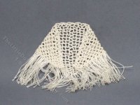 (image for) Vintage Miniature Lace Shawl for Dollhouses