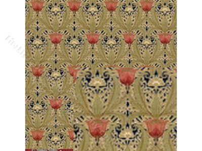 (image for) 1/2 Scale William Morris Wallpaper for Dollhouses