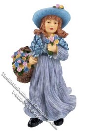 (image for) 1/12 Scale Victoria Resin Doll for Dollhouses
