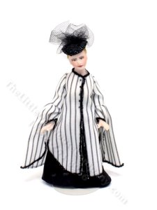 (image for) Porcelain Victorian Lady in Fancy Coat by Cindy's Dolls