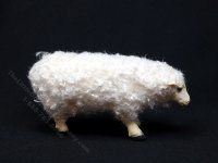 (image for) Dollhouse Scale Model Flocked Sheep