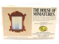 (image for) Miniature As-Is Unfinished Chippendale Looking Glass