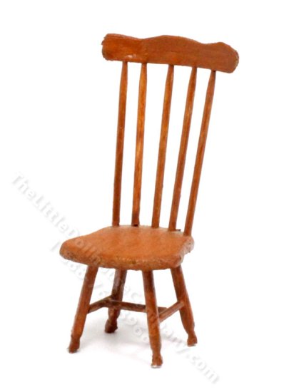 (image for) Miniature Narrow Chair for Dollhouses