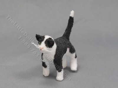 (image for) Miniature Cat by Marie W. Evans - Tuxedo
