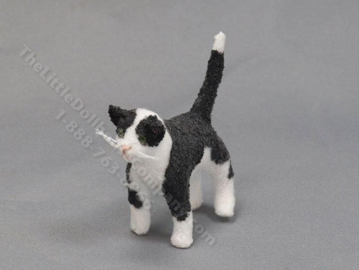 (image for) Miniature Cat by Marie W. Evans - Tuxedo