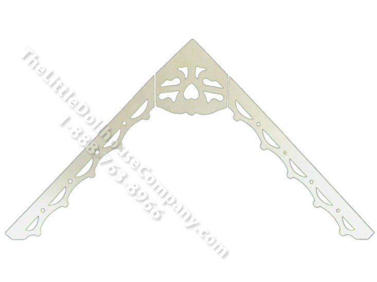 (image for) Dollhouse 45° Addition Gingerbread Trim