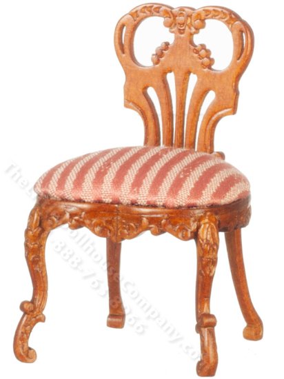 (image for) Miniature 1860s Belter Side Chair for Dollhouses