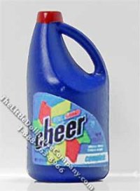 (image for) Miniature Replica Bottle of Laundry Detergent for Dollhouses