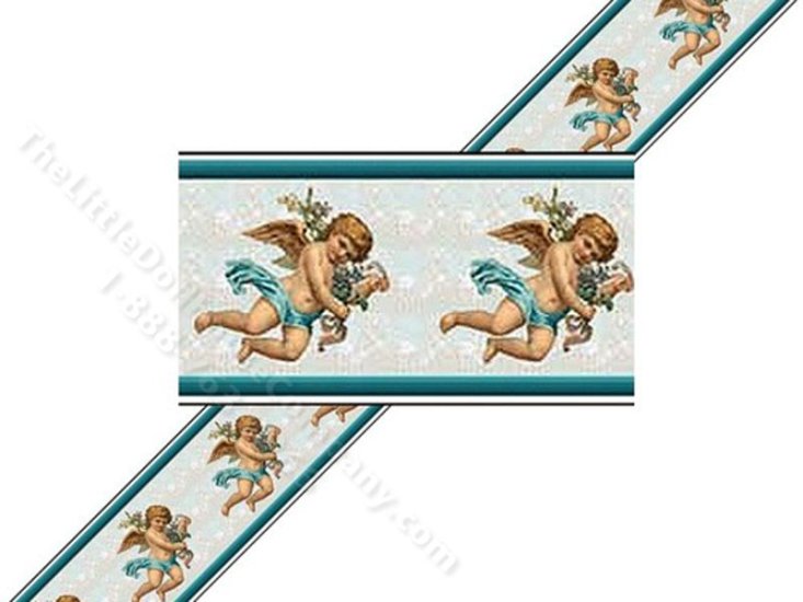 (image for) Dollhouse Scale Model Wallpaper Borders