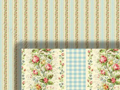 (image for) Dollhouse 1/2 Scale Model Wallpaper