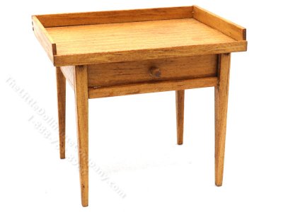 (image for) Miniature Rustic Walnut Desk