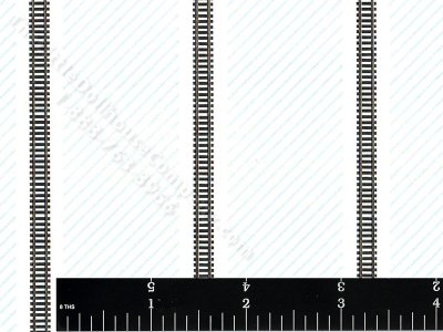 (image for) Choo Choo Tracks Miniature Wallpaper for Dollhouses - Blue