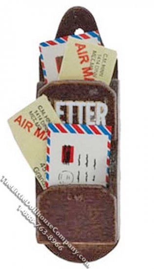 (image for) Miniature Mail Holder for Dollhouses