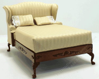 (image for) Miniature Park Avenue Wing Back Bed