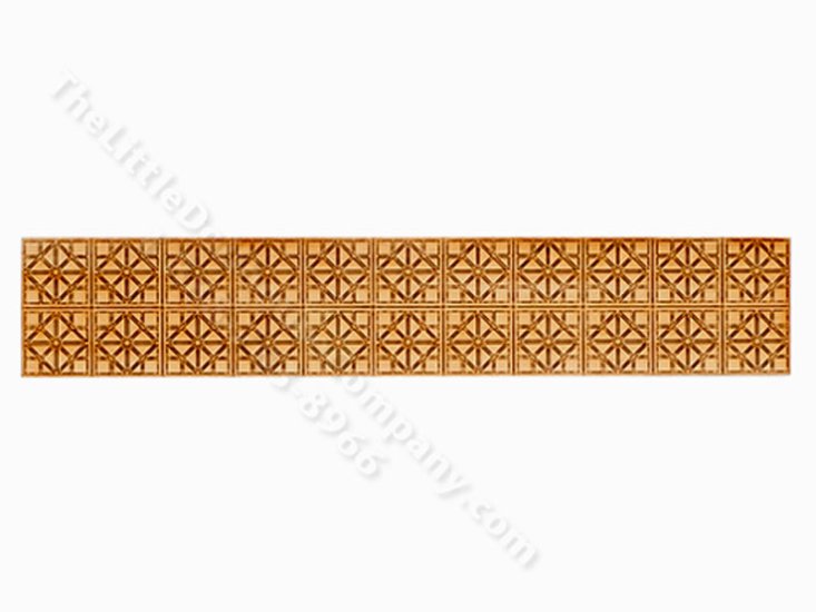 (image for) Miniature Stained Glass Flooring For Dollhouses (4 pieces)