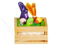 (image for) Miniature Easter Crate for Dollhouses - Natural