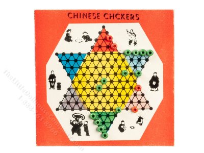 (image for) Miniature Chinese Checkers for Dollhouses