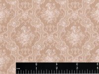 (image for) English Rose Miniature Wallpaper for Dollhouses