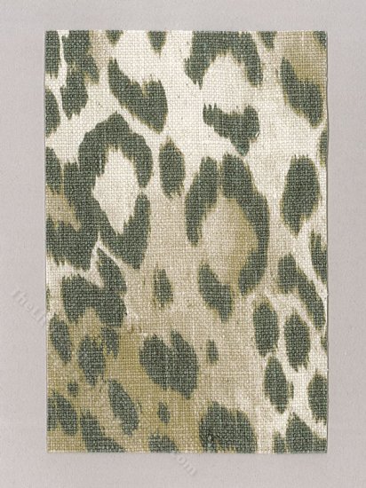 (image for) Miniature Grey Leopard Print Rug for Dollhouses