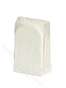 (image for) Miniature White Napkin Holder for Dollhouses