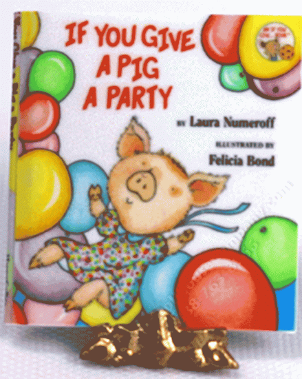 (image for) Miniature 'If You Give a Pig a Party' by Laura Julie Numeroff