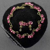 (image for) Dollhouse Miniature Necklace with Matching Earrings