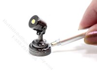 (image for) Miniature LED Pewter Spot Light for Dollhouse