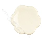 (image for) Miniature Small Round Scalloped Plate for Dollhouses